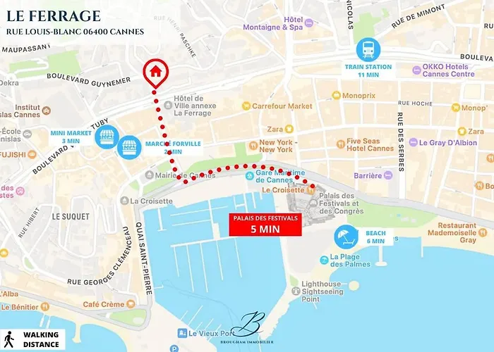Daire Sunblue - Center & Port Cannes